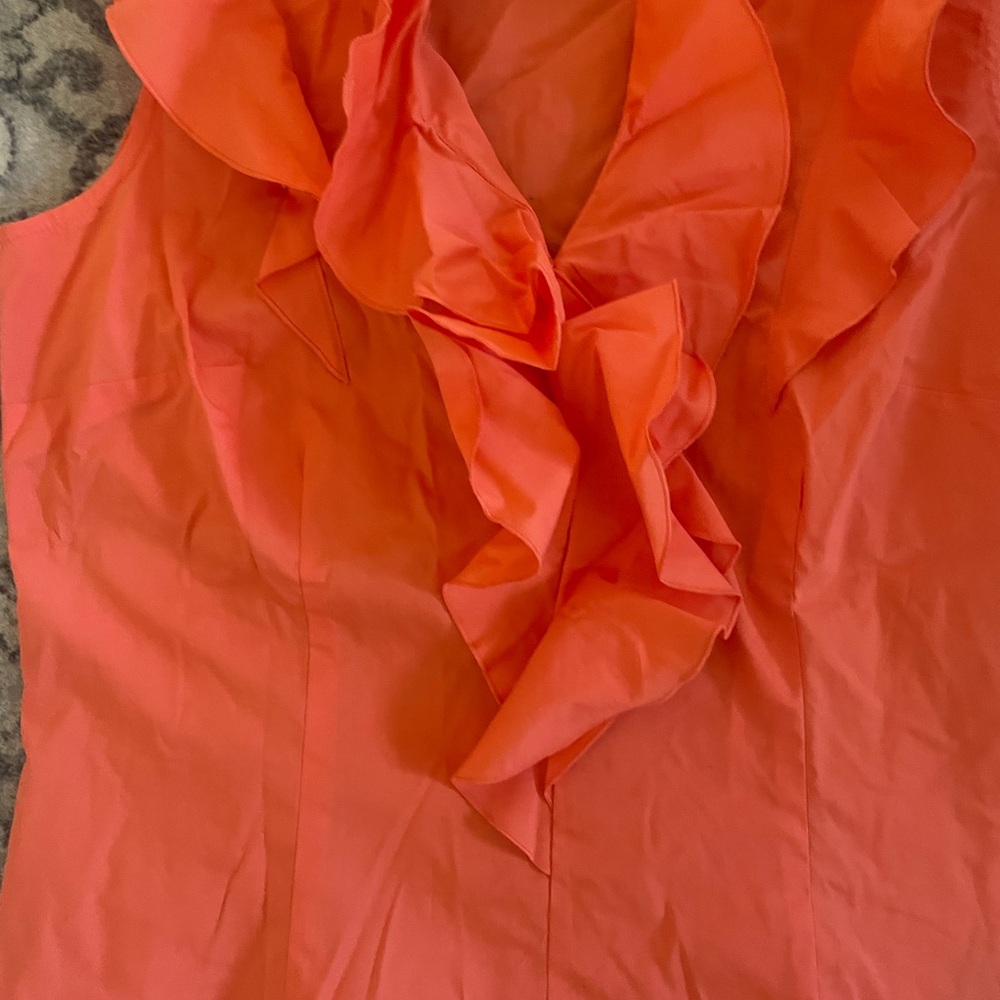 Sleeveless Ruffle Shirt - Picture 4 of 7